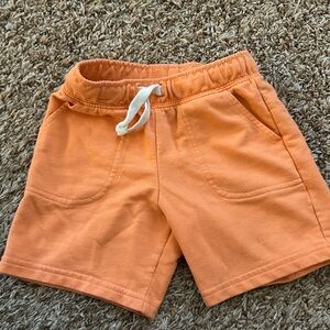 Orange Kids Shorts